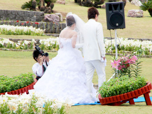 伊江島ゆり祭り リリーウェディング