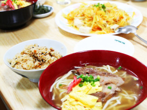 伊江島ダイビングサービスの軟骨ソーキそば