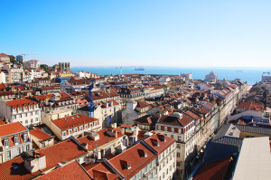 ポルトガルの首都リスボンの街並み